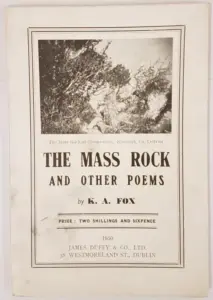 Image of the cover of Mass Rock and Other Poems.